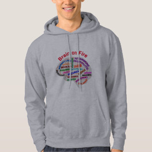 Brain on Fire Hoodie/Tees All Sizes/Styles Hoodie