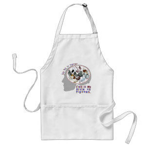 Brain On Pigeons Standard Apron