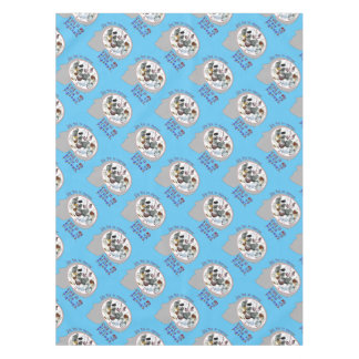 Brain On Pigeons Tablecloth