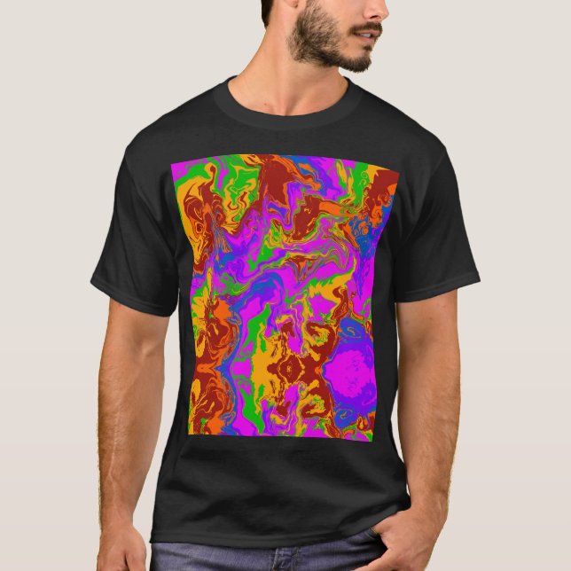Brain Porridge in Abstract T-Shirt (Front)