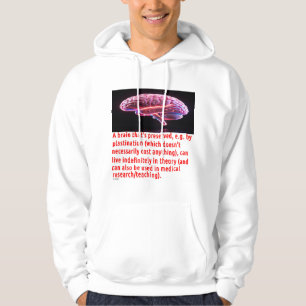 Brain Preservation Message #3 Hoodie