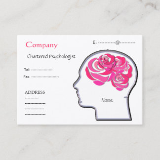 Brain roses business card... card