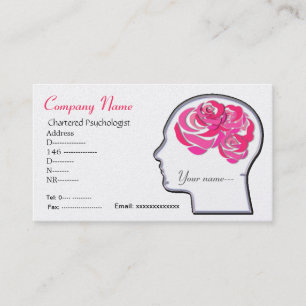 Brain roses business card... card
