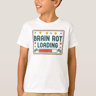 Brain Rot Loading Gamer T-Shirt