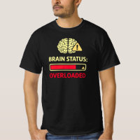 Brain Status Overloaded Funny Overthinking