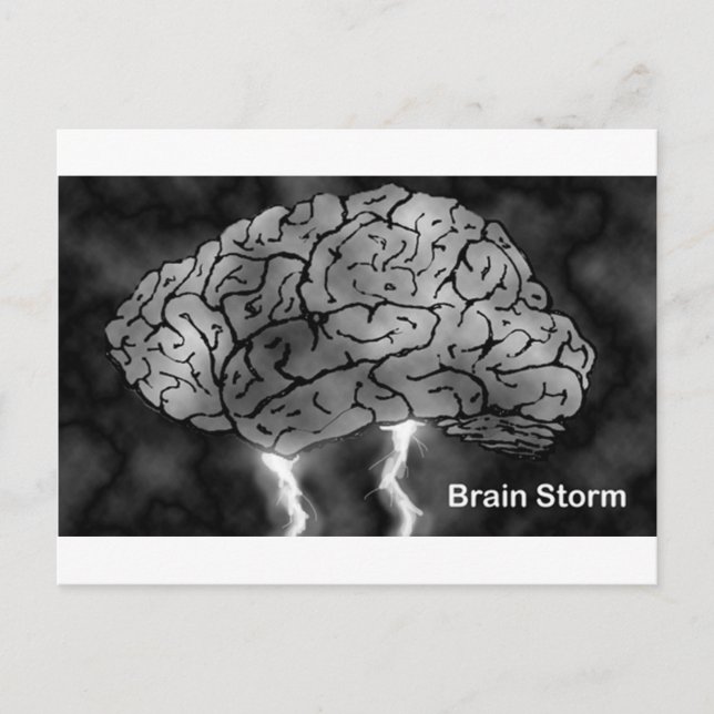 Brain Storm Postcard (Front)