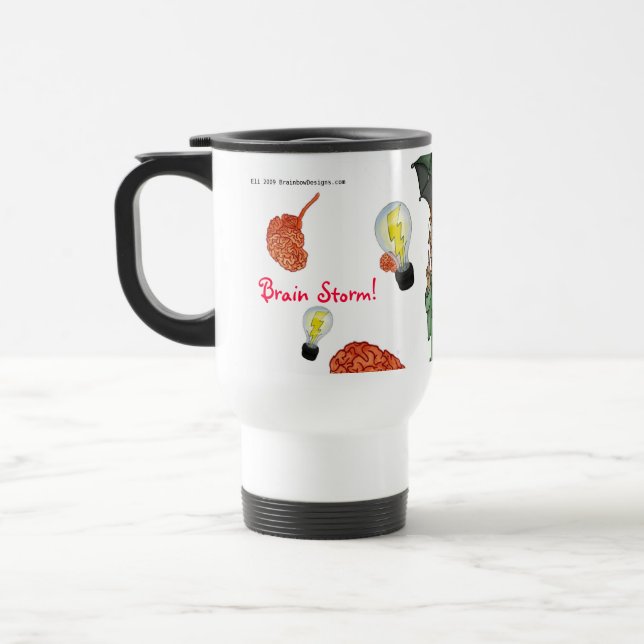 Brain Storm! Travel Mug (Left)