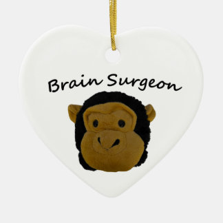 Brain Surgeon Ceramic Tree Decoration