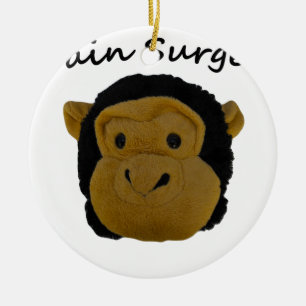 Brain Surgeon Ceramic Tree Decoration