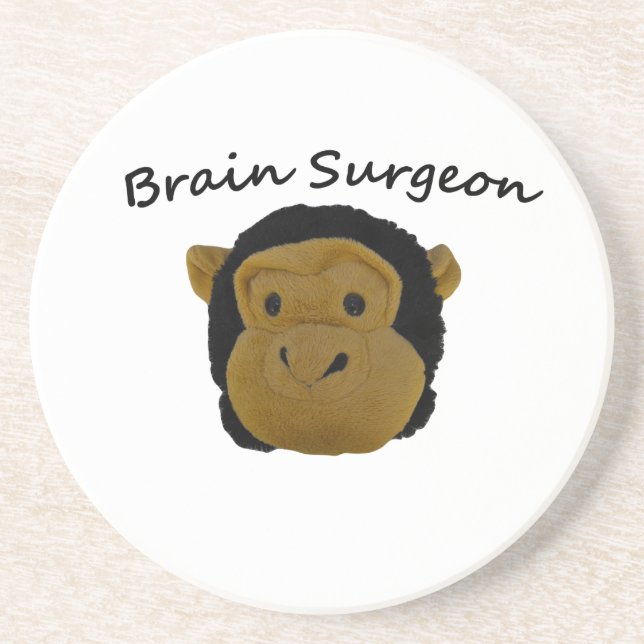 Brain Surgeon Coaster (Front)