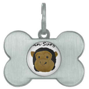 Brain Surgeon Pet ID Tag
