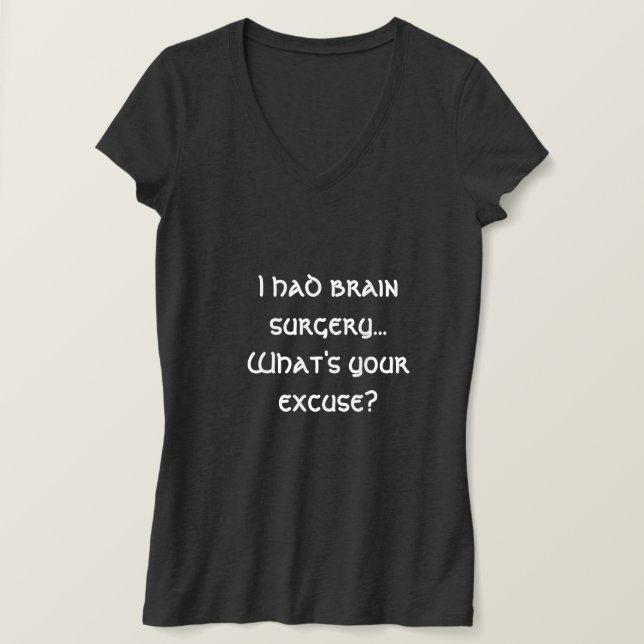 Brain Surgery TShirt (Design Front)