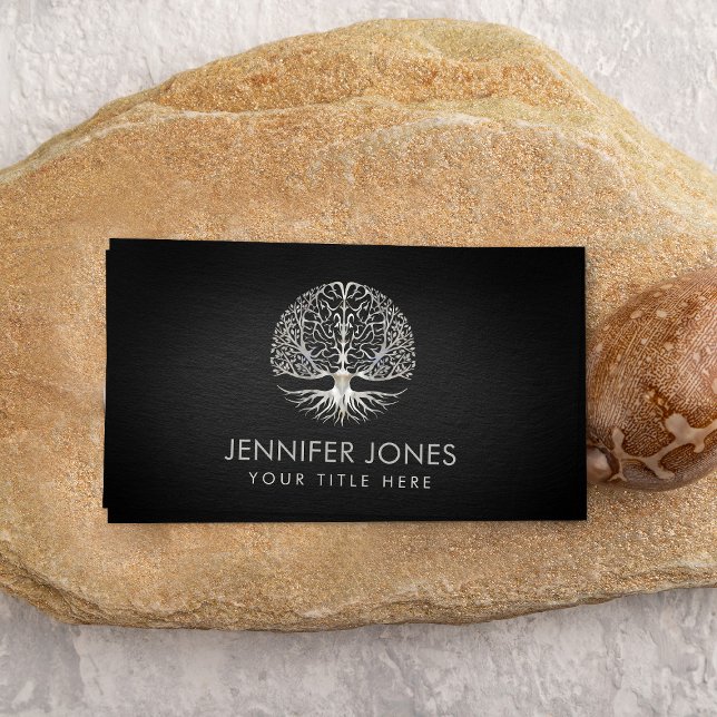 Brain Tree of life - Mother of pearl Business Card (Creator Uploaded)