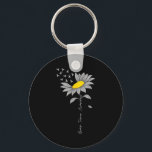 Brain tumor awareness sunflower gray ribbon brain key ring<br><div class="desc">Brain tumor awareness sunflower gray ribbon brain cancer  | Keychain .A balanced look suitable for everyday items. This product maintains a modern and neat aesthetic. A simple design with elegant proportions. A refined and understated design approach.</div>