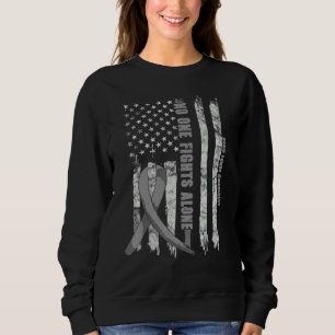 Brain Tumour Awareness Glioblastoma Related Blue R Sweatshirt