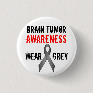 brain tumour awareness pin
