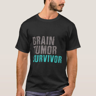 Brain Tumour Survivor S Cancer Awareness Surgery T-Shirt