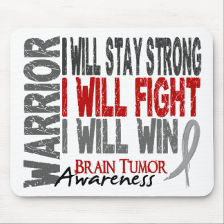 Brain Tumour Warrior Mouse Pad