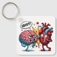 Brain vs heart funny emotions