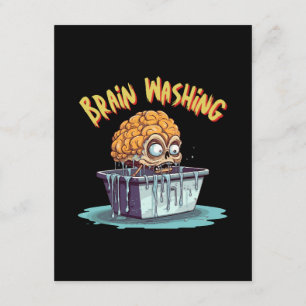 Brain Washing Enclosure Card