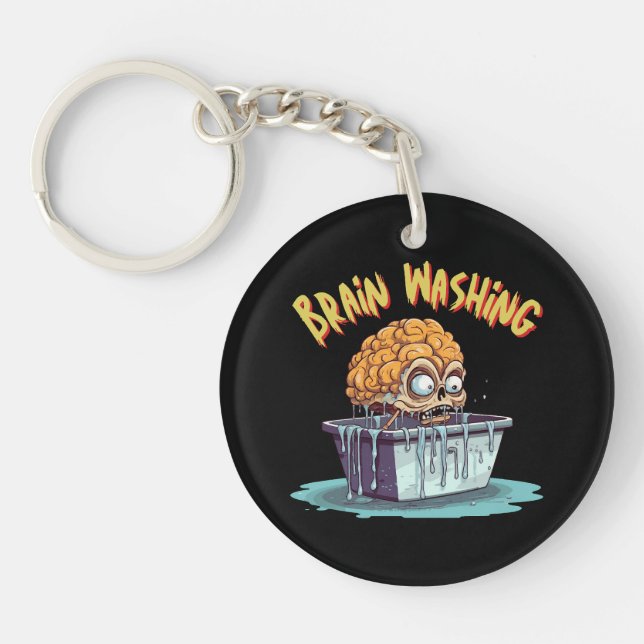 Brain Washing Key Ring (Front)