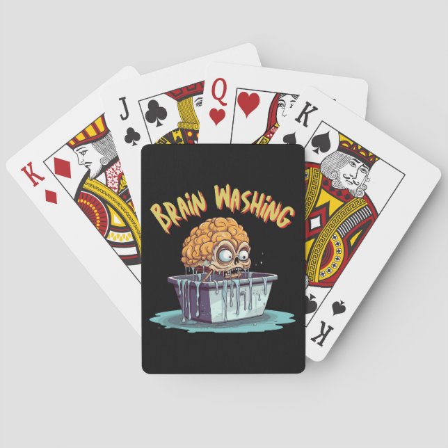 Brain Washing Playing Cards (Back)