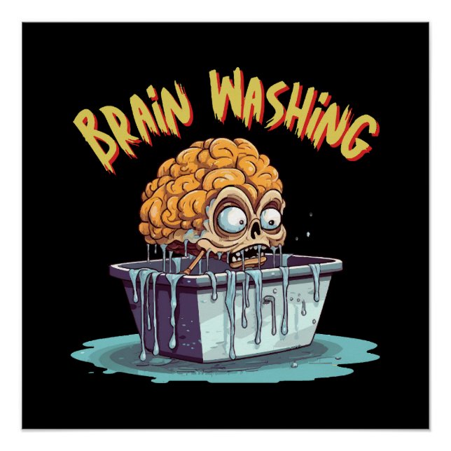 Brain Washing Poster (Front)