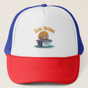 Brain Washing Trucker Hat