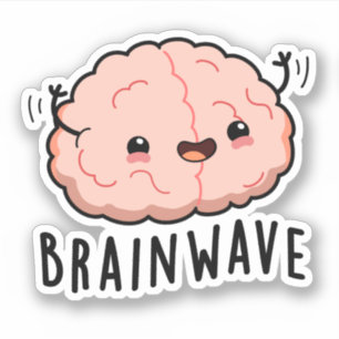 Brain Wave Funny Anatomy Pun 