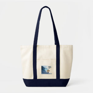 Brain Wave Tote Bag