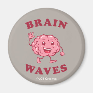 Brain Waves Magnet