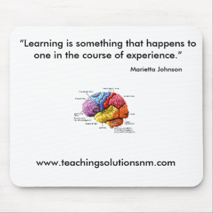 brain, www.teachingsolutionsnm.com, “Learning i. Mouse Pad