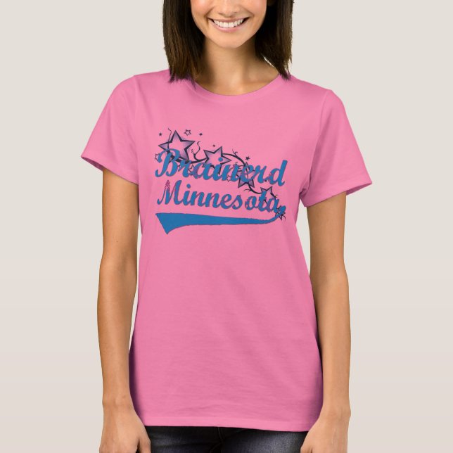 Brainerd Minnesota Long Sleeve Shirt (Front)