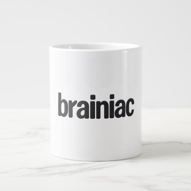 Brainia Large Coffee Mug (Front)
