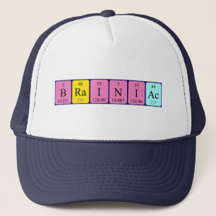 Brainiac periodic table name hat