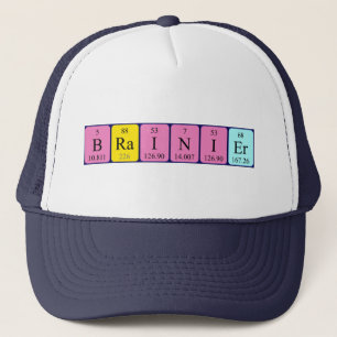 Brainier periodic table name hat