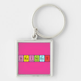 Brainiest periodic table name keyring