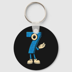 Brainrot 67 Six Seven 6 7 Meme Custome Key Ring