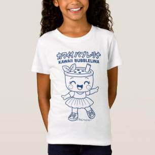 Brainrot POP    Kawaii Bubblelina: Line Art T-Shirt