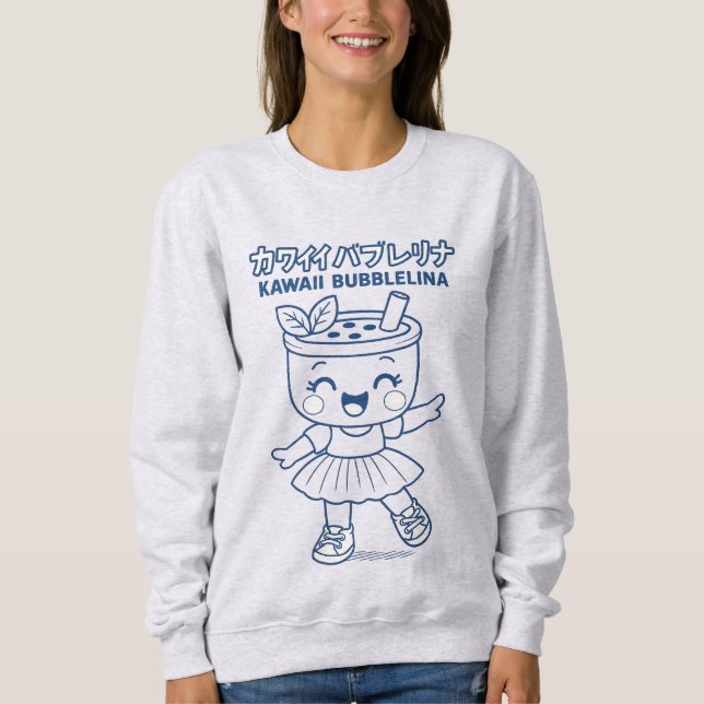 Brainrot POP | Kawaii Bubblelina Sweatshirt (Front)
