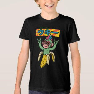 Brainrot POP   Ukī The Punk Monkey Tri-Blend Shirt