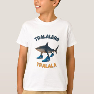 BrainRots TralaleroTralala-The Three-Legged Shark T-Shirt