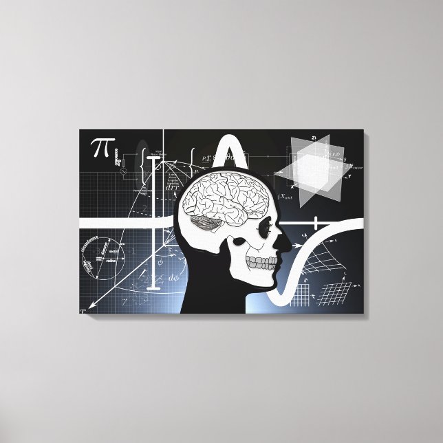 Brains Canvas Print (Front)