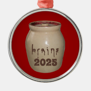 Brains Cookie Jar Ornament