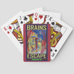 BRAINS ESCAPE INDICA PLAYING CARDS