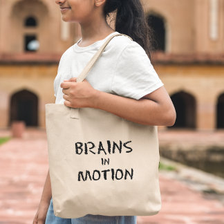 Brains in Motion Cool Student Graduate Gift Tote Bag