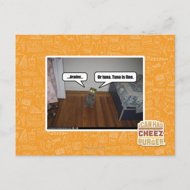 brains postcard (Front)