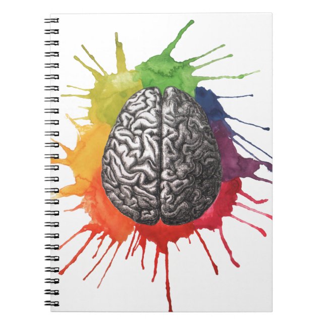 Brainstorm Spiral Notebook (Front)