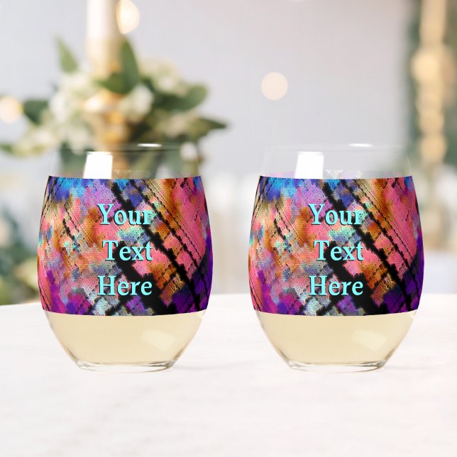 Brainstorm Stemless Wine Glass (Insitu (Wedding))