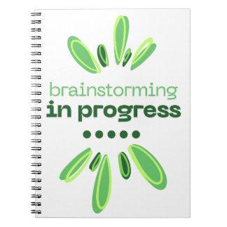 Brainstorming in Progress Notebook Writers/Authors